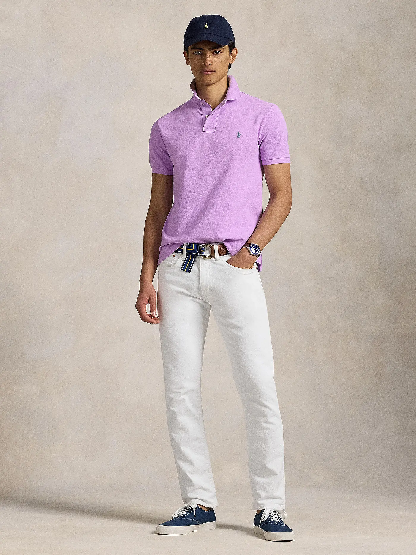 POLO RALPH LAUREN | Poloshirt Slim Fit | lila